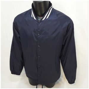 *MEN* SPORT ESSENTIALS, Navy Windbreaker Jacket, L